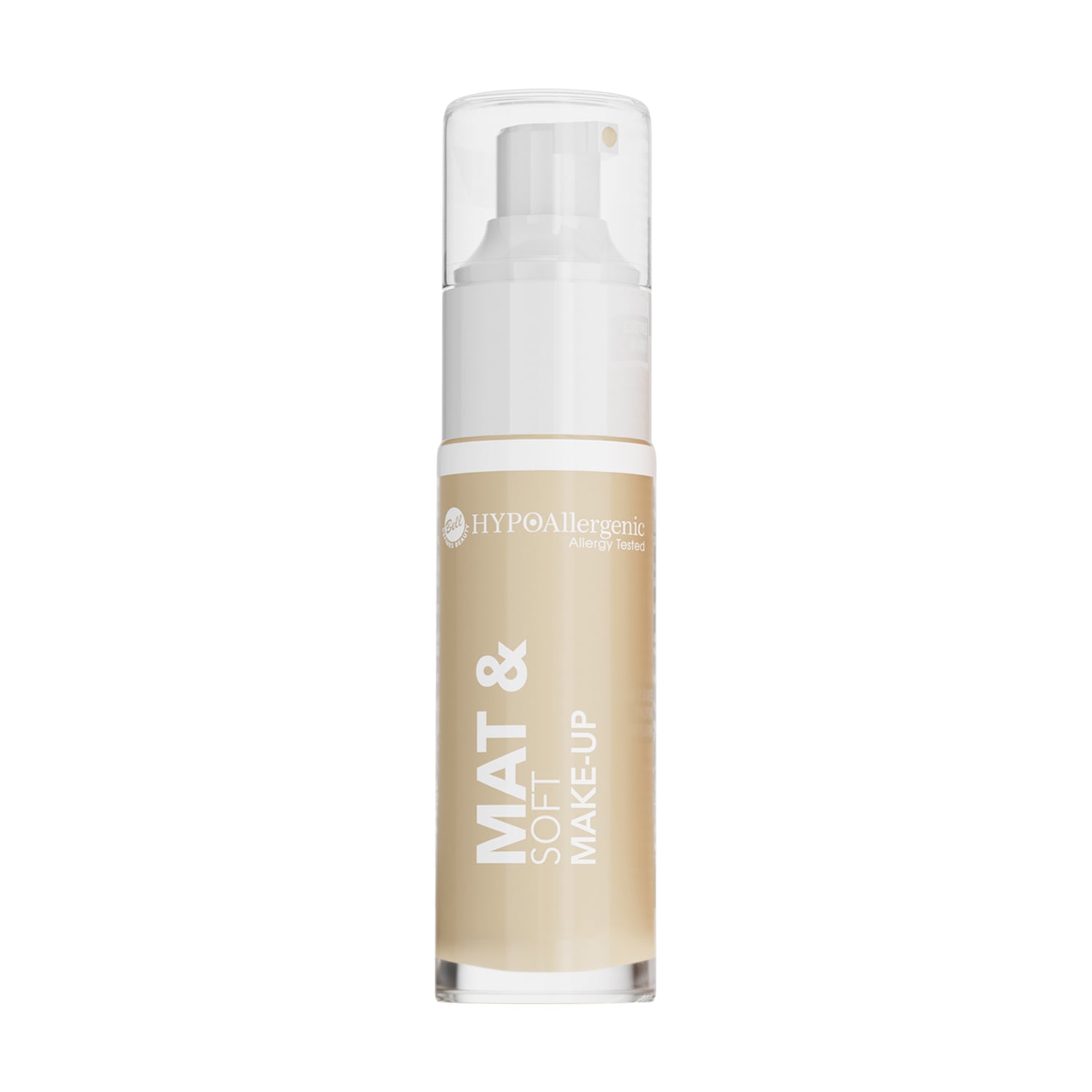 Тональний матувальний флюїд для обличчя Bell HypoAllergenic Mat &amp; Soft Make-Up, 04 Golden Beige, 30 г